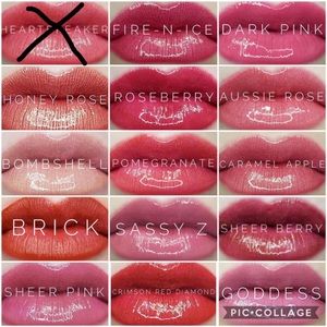 LipSense colours